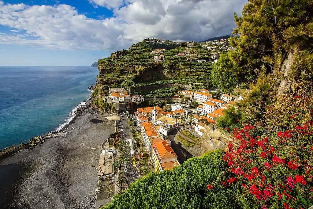 Portugal, madeira view from ponta do sol