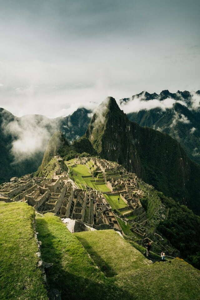 Machu Picchu ruins in Peru