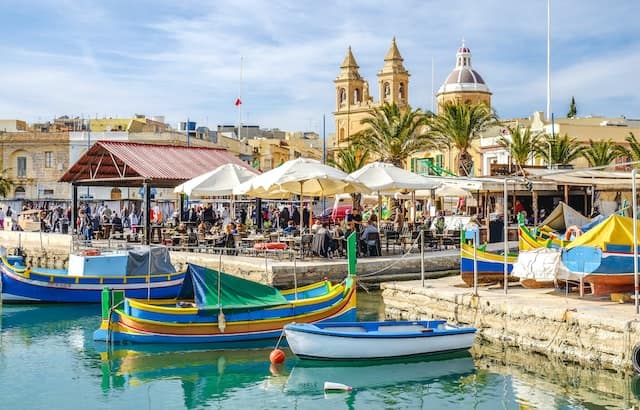 Marsaxlokk, Malta old fisherman village