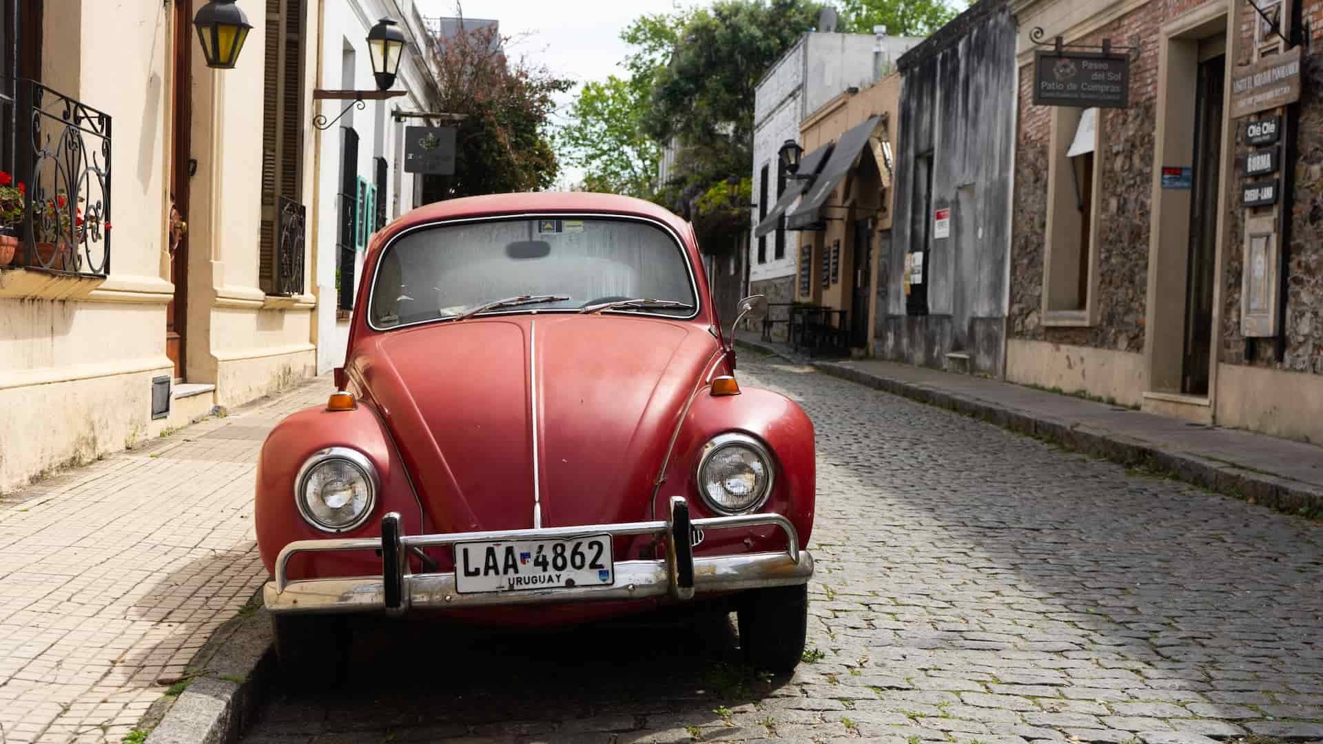 Old Car Colonia del Sacramento, Uruguay