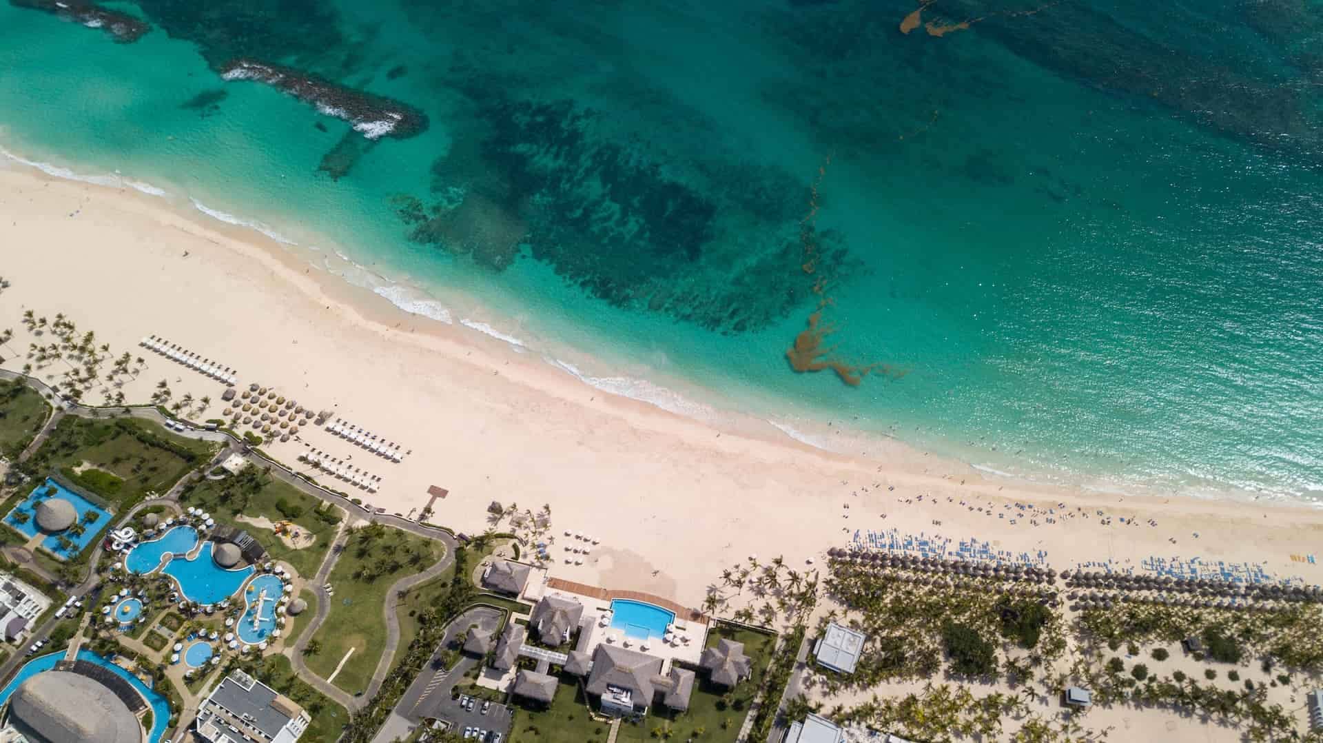 Punta Cana Dominican Republic aerial
