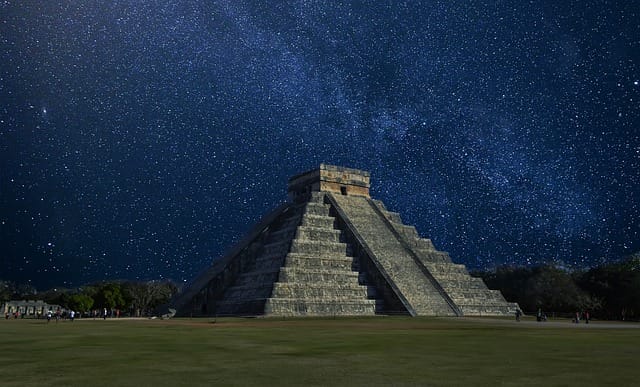 Chichen Itza Mayan Pyramid in Mexico
