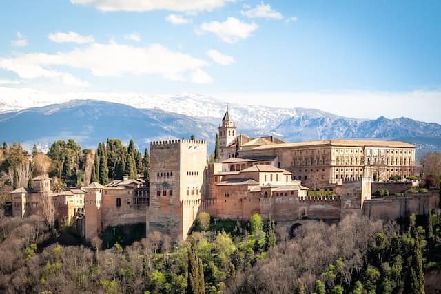 Summer in Spain Palace of Alhambra Granada, Spain