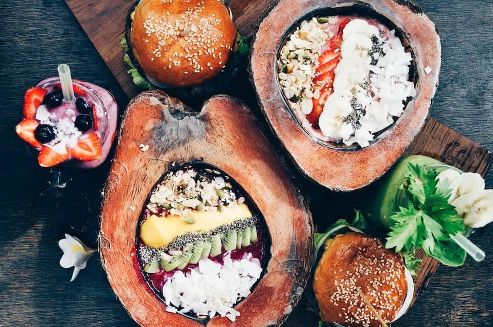 Bali smoothie bowls