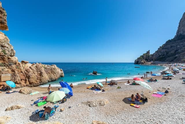 Cala del Moraig beach, Spain