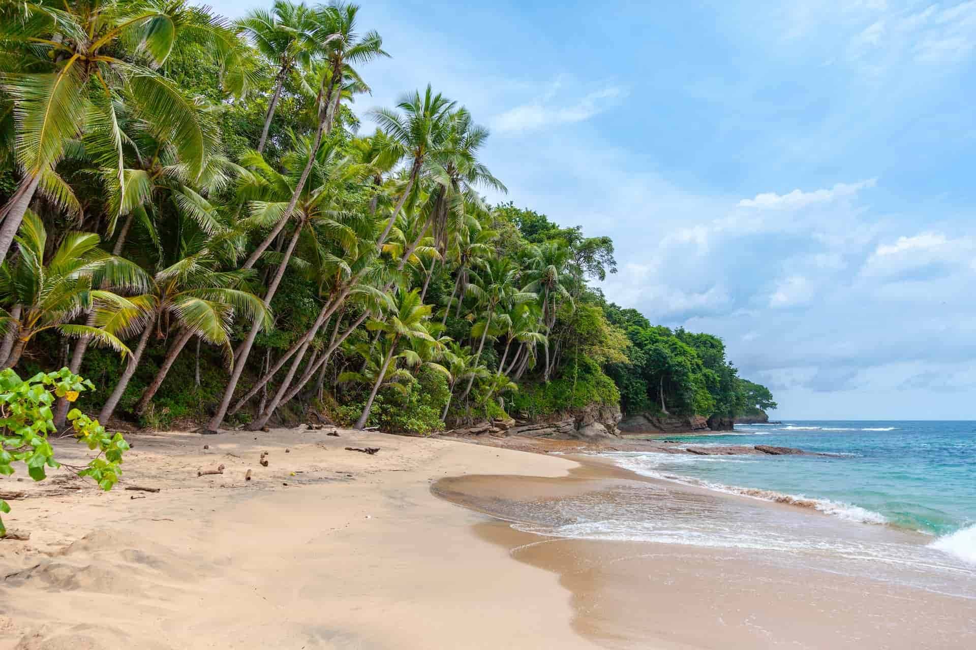 Playa Blanca beach in Isla Saboga Island, Panama