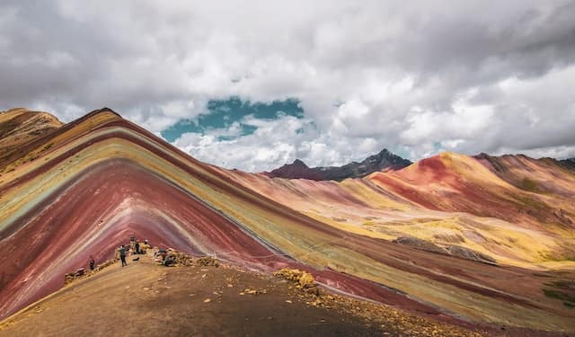 Rainbow Mountain a few hours from Cusco, Peru