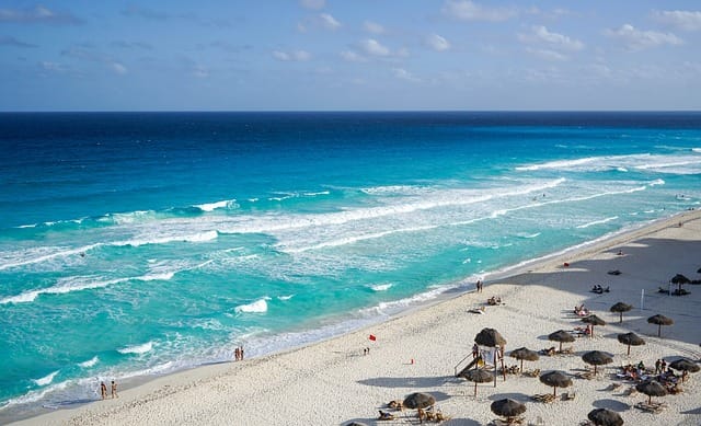 Cancun beach Mexico