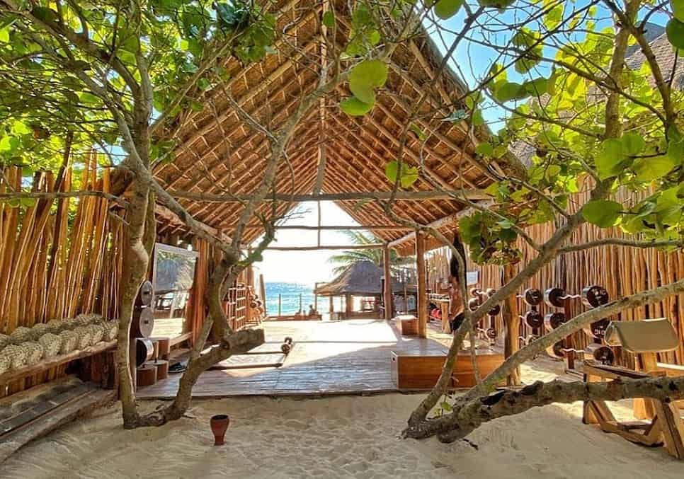 tulum wooden gym