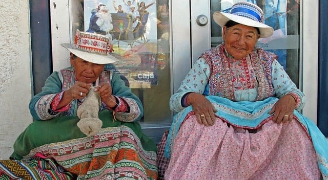 Peruvians friendly locals