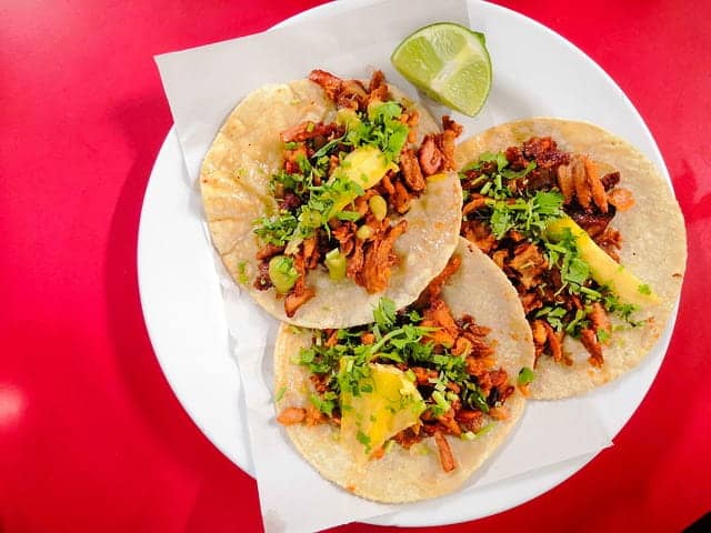 Tacos al Pastor Cancun Mexico