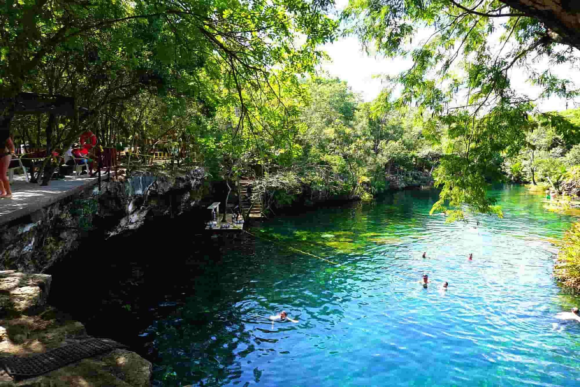 Cenote Jardin del Eden Tulum Mexico